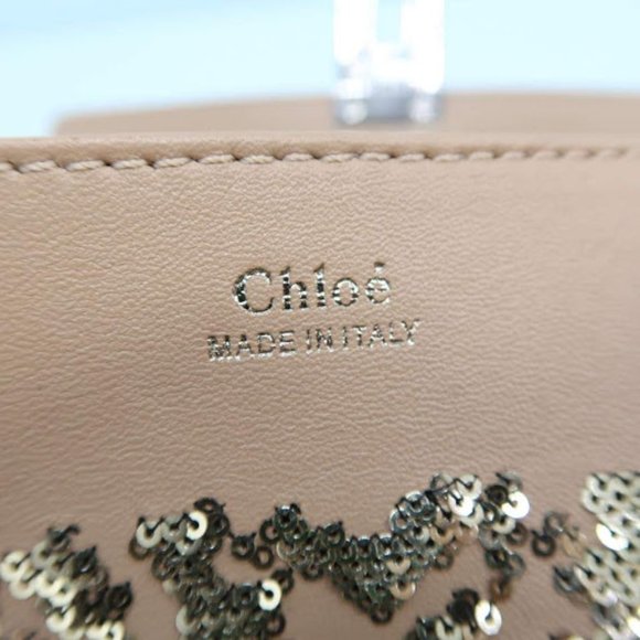 SOLD Chloe Medium Sequin Drew Bag - Picture 8 of 8